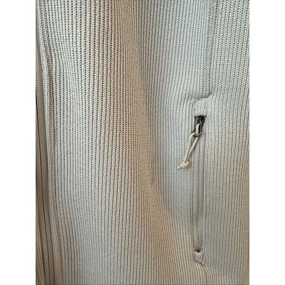 The North Face Sweater Jacket Mens Size Small Gray Fleece Full Zip Outdoor Knit - Picture 8 of 12